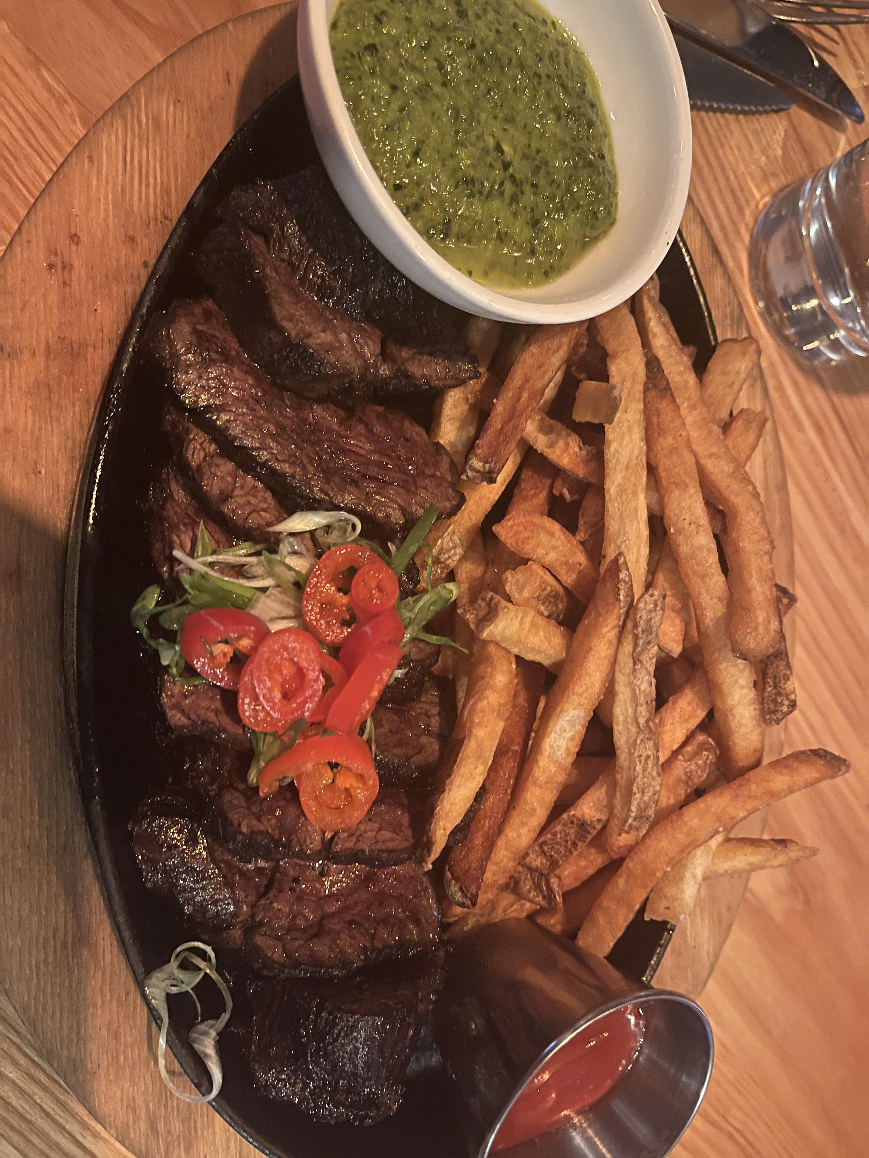 steak and fries